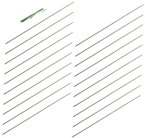 Toyvian 20pièces Tuteurs De Support pour Plantes Pot Tiges Simples Supports De Plantes Réutilisables pour Fleurs Et Jardin