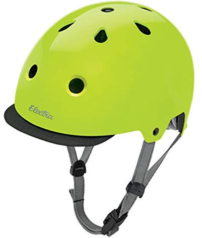 Electra Bike und Skate Helm 'Lime' Solid Color Helmet, Kopfumfang:59-61 cm