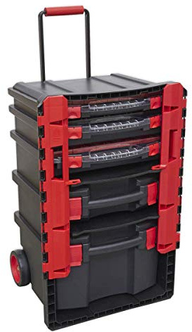 Sealey AP860 5 Tool Storage Case Professional Trail Box