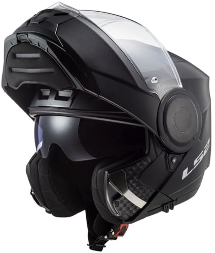 LS2, Casco Moto Modulare SCOPE SOLID Matt Black, XS