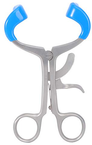 Healifty Zahnmundöffner Edelstahl Mundspreizer Wangenaufroller Zahnwerkzeuge (Größe L)