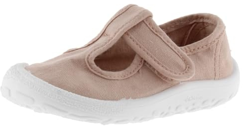 victoria Sandali Unisex Rispettosi Barefoot Bosco Tela Tinta Drec & Chiusura A Strappo 1370108 per Bambini Ballet 24