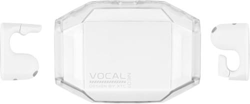 imoo Écouteurs ouverts E5 sans fil Bluetooth, résistants aux éclaboussures, aux éclaboussures et à la transpiration, 30 heures d'écoute (blanc)