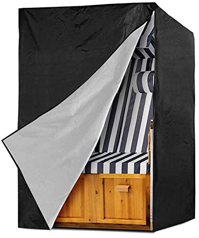 Iyalezirk Meubles de Jardin Chaise de Plage Housse de Protection Preuve Chaise de Plage Housse éTanche Anti-UV Housse Universelle