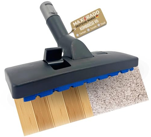 Maxorado Kombinationsmunstycke omkopplingsbar dammsugarborste golvmunstycke för dammsugare kompatibel med Dyson V6, DC58, DC59, DC61, DC62, V6, DC19T2, DC26, DC29, DC31, DC36, DC37, DC33, DC38, DC39, DC47, DC50, DC72, dammsugarfot