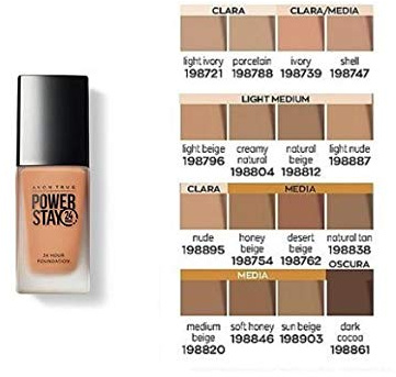 Avon True Power Stay 24h Foundation Creamy Natural