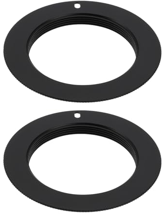 ECSiNG Anello adattatore per obiettivo in lega di alluminio per montaggio obiettivo M42 Mount Lens Camera Mount Adapter Converter compatibile con Sony NEX Mount Adattatore per obiettivo fotocamera
