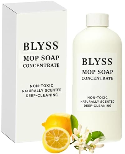 Savon pour serpillière parfumé naturel,nettoyant pour sols hautement parfumé,savon nettoyant pour serpillière sans danger pour les animaux,nettoie en profondeur les taches sur les sols multi-surfaces