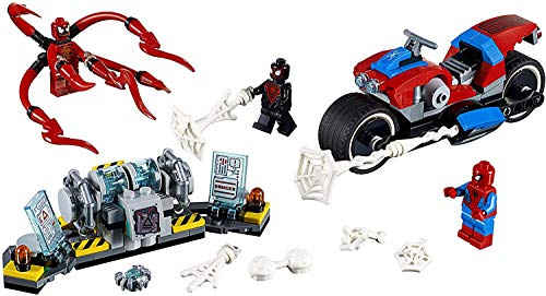 Spider-Man Marvel LEGO Bike Rescue 235-Piece Building Kit