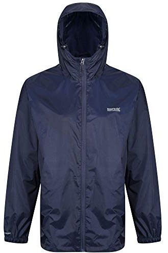 Regatta Herren Regenjacke Pack It III wasserfest (S) (Marineblau)