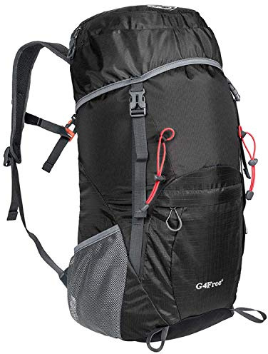 G4Free Mochila de senderismo plegable de 40 L, ultraligera, para acampar