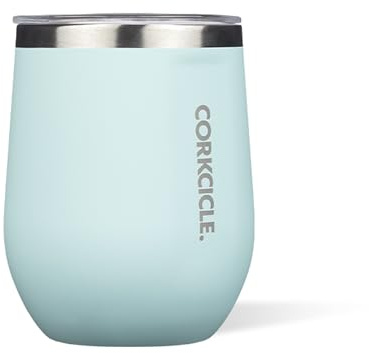 Corkcicle Origins Stemless Cup - Triple Insulated Stainless Steel Travel Wine Cup Tumbler for Coffee, Wine, Champagne, and Cocktails - Leakproof, Reusable, BPA-Free, Dishwasher Safe - 355ml/12oz