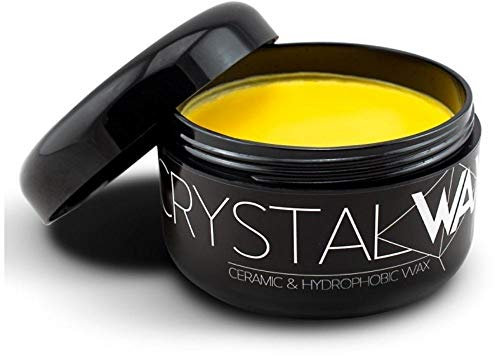 AutoFullCar - Cire Crystal Wax FullCarX 200 ml - Protection céramique hydrophobe, brillance professionnelle, revêtement haute dureté, remplit Swirls, Detailing