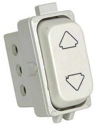 Dieffematic Doppio Pulsante di Ricambio Compatibile Zippo per Selettori e Scatole Molveno 121843-7x3x3.5 cm