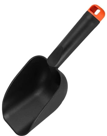 Trädgårdsspade, handspade spade, multifunktionellt trädgårdsverktyg, ABS hållbar ergonomisk design för jordgrävning, transplantation och sandlek, 28 x 7 x 9 cm