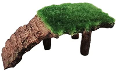 PartyKindom Piattaforma per Tartarughe Resina con Decorativa Accessorio Acquari e Terrari Rialzo Resistente per Tartarughe e Rettili per Area e Paesaggio Acquatico