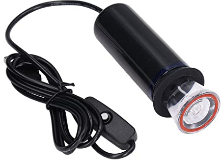 TYCIONG Elektrische Luftpumpe, Luftmatratzenpumpe, Tragbare Pumpe für Reisen mit 2 Düsen, USB-betrieben, 2,5 L/min, Effiziente Vakuumlagerung, Lebensmittelkonservierung