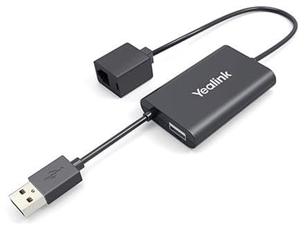 Yealink Cpn10 Adaptateur Et Connecteur de Câbles Rj11 USB Noir - Adaptateurs Et Connecteurs de Câbles (Rj11, USB, Mâle/Femelle, Noir)