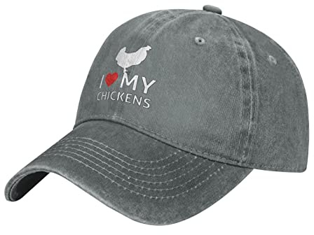 778 Baseballkappe Ich Liebe Meine Hühner Baseball Mützen Unisex Trucker Cap Verstellbare Baseball Kappe Für Wandern Running