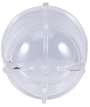 Tbest Coppa Alta o Corta in Plastica Trasparente Ricambio per Frullatore o Spremiagrumi (Corta)