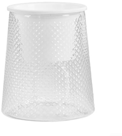 Ilumina tu espacio con esta maceta de riego automático, diseño elegante (transparente 150#)