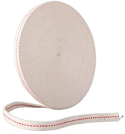 Cabilock Mèche De Lampe à Huile Portable Remplaçable Et Découpable Longue Durée pour Lampes à Pétrole Et Lanternes Extérieur