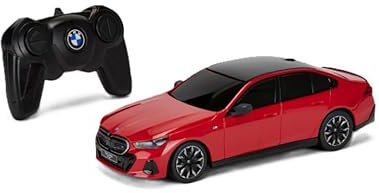 BMW Miniatur RC i5 M60 - Funkferngesteuertes Auto 1:24 USB-Aufladung, 2.4 GHz + Einkaufschip