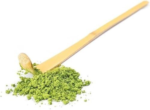 Cucchiaio da tè verde giapponese Chashaku da 18 cm, in bambù, per cerimonia del tè, cucchiaino da tè matcha, cucchiaio in bambù, caffè, tè e espresso, accessori per il tè