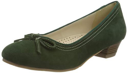 HIRSCHKOGEL Damen 3003403 Pumps, Grün (Tanne 147), 38 EU