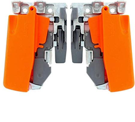 Blum Tandem - Dispositivo di bloccaggio standard per guide tandem serie B552/B562/B568, parte # T51.1700.04 (sinistra e destra), set di 1 destro e 1 sinistro