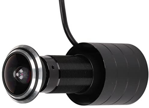 Goshyda Tür-Augen-Loch-Kamera, 1080P 2 Millionen Pixel Weitwinkel-Tür-Augen-Guckloch-Kamera, HD USB Drive Free Cat Eye-Überwachungskamera, für Haussicherheitssystem
