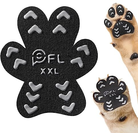 PICK FOR LIFE Anti-Slip Paw Protector Pads, Self Adhesive Stickers With Strong Traction on Hardwood Floor, Dog Shoes Booties Socks Replacement, Essentials for Senior Dogs, 48pcs, XXL