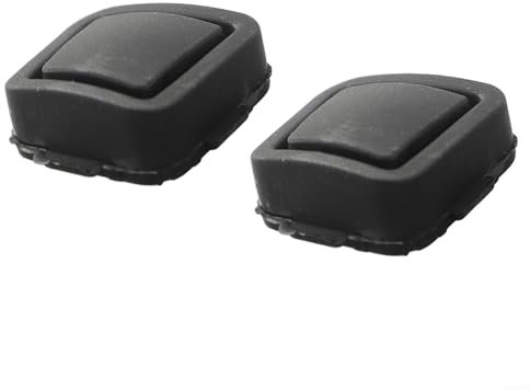 Zilimontt 2 coperture per pulsanti per maniglie esterne, keyless-go, ricambio per modelli W211, C209, W219, W251, colore nero