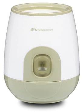 Bebeconfort Calientabiberones Eléctrico Express, Calientabiberones de Viaje, Calientabiberones para Bebés, Blanco & Verde