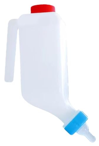 Bouteille d'agneau, biberons de chèvre pour nourrir les bébés chèvres | Petit biberon d'agneau pour animaux - Bouteille de chèvre avec échelle claire - Bouteille d'allaitement pour agneau