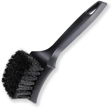 1Pcs Detailing Car Wheel Cleaning Brush, Car Tire Cleaning Brush, Multifunction Alloy Wheel Brush Easy Dirt Removal Bristles with Comfortable Handle for Tires, Rims, Motorcycles, Bicycles, Boats