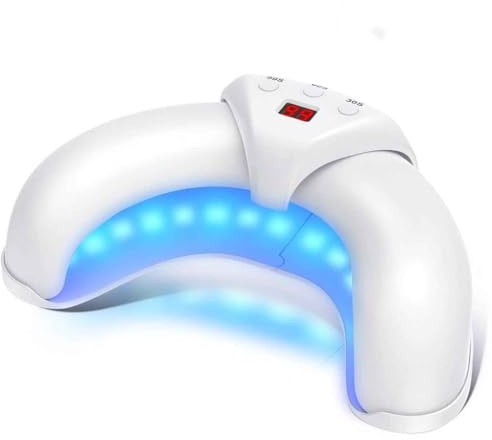 Tomedeks 1 Pezzi Dispositivo Trattamento Laser Micosi Unghie, Trattamento Micosi Unghie Piedi, Laser per Funghi Unghie, Antimicotico Unghie Piedi, per Riparazione Unghie e Trattamento Funghi Unghie