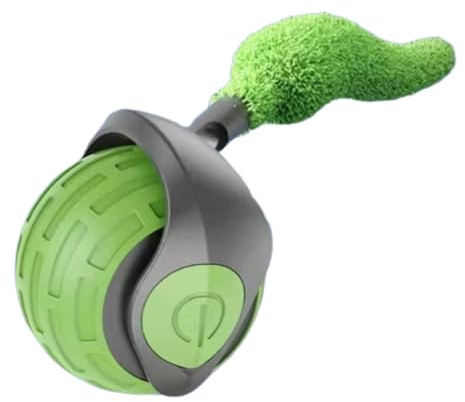 Générique Jouet Interactif Balle pour Chat,Ball Intelligente pour Chat avec 2 Réglages De Vitesse,Stimulation Enrichissement pour Chaton Fournitures Exercice Compagnonnage - Apaisement