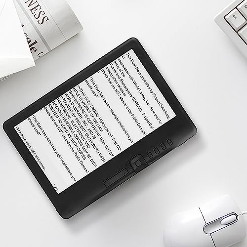 Gedourain Lector de Libros Electrónicos de 7 Pulgadas, Botón de Libro Plegable con Núcleo ARM9 de Alta Velocidad para Asistente de Lectura, para Entusiastas de la Lectura Digital (Memoria 8G)