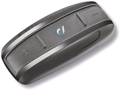 INTERPHONE Shape - Un Paquet - Système de Communication Moto Bluetooth, Passager à Passager, Contrôle du Bruit, Jusqu'à 12 Heures, Radio FM, MP3, GPS, IP67, Universal - [Single Paquet].