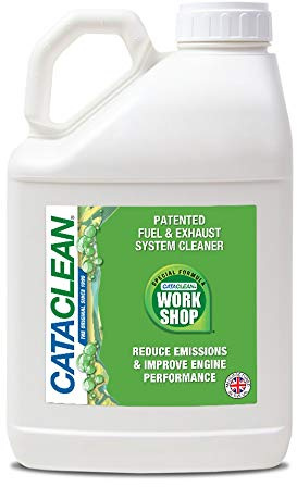 Cataclean Workshop | Complete Fuel & Exhaust Cleaner | Catalytic Converter, Valve & Injector Cleaner | Fuel Additive Formulated for Performance & Fuel Efficiency | Pre MOT Emissions Reducer | 5L