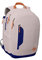 Wilson Tennisrucksack Roland Garros Premium, Bis zu 2 Schläger, Weiß/Blau, WR8012701001