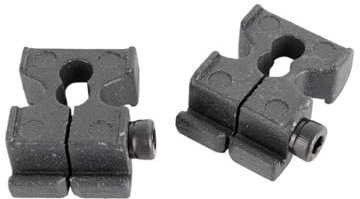 Kit di conversione della lama per sega da traforo da 2 pezzi Supporti per lame per sega da traforo Supporto per lama superiore/inferiore con perno senza perno