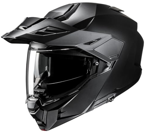 HJC, Casco Moto Modulare i80 UNI Semi Flat Black, XS