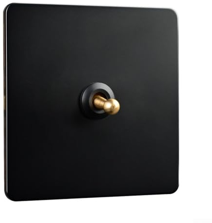 Lichtschalter aus Edelstahl, 86 Typ, geeignet für Wohnungen, Büros und Fabriken (1-Gang)