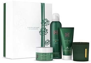 RITUALS Gift Set The Ritual of Jing, Medium – Bath and Body Care Products Enriched with Lotus Flower and Jujube - Gift Box with Calming and Caring Properties