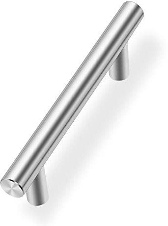 Drenky Küchengriffe,10 Stück Griffe Möbel Griffe für Küchenschränke Möbelgriffe 96mm Schrankgriffe Möbelgriffe Edelstahl Kommode mit Schrauben für Schublade,Schrank,Möbel und Küche