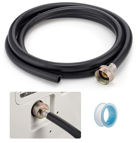 Leakproof Dehumidifier Drain Hose 3/4 FHT - 6.6 FT Thickened Dehumidifier Hose with Rustproof Durable Connector, No Kink and Easily Coilable, Fits for Most of Dehumidifiers