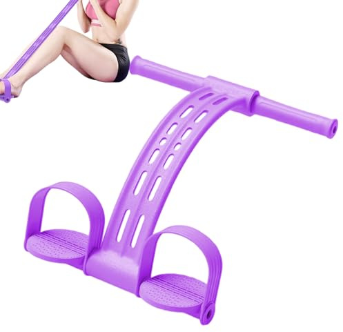 Banda de resistencia para pedal de pie, cuerda de tensión elástica, bandas de ejercicio, equipo de ejercicio portátil para hombros, brazos, piernas, cintura, cuerpo, entrenamiento, yoga, gimnasio