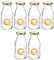Kilner Twist Top Milk Bottle 1/3 Pint 189ml Clear (Pack of 6)